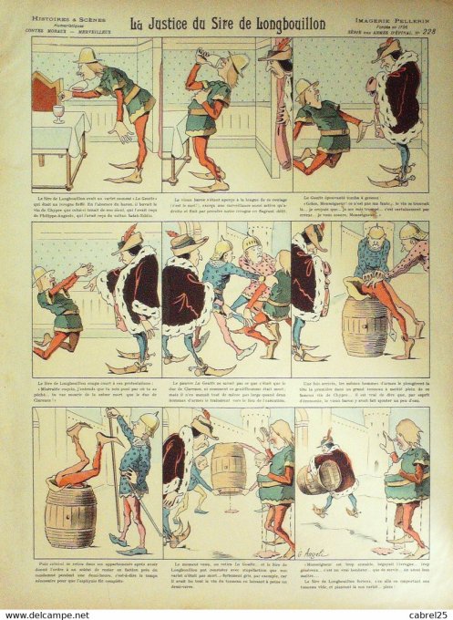 La Justice Du Sire  de Longbouillon (Pellerin d'epinal) Angeli