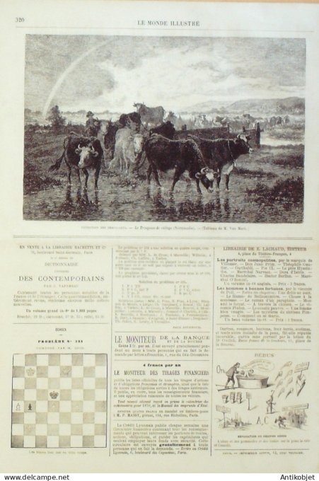 Le Monde illustré 1870 n°683 Plebiscite Grèece Corinthe Espagne Grenade Alhambra Portugal Casal Ribe