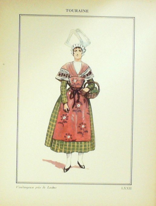 Pays de la Loire Touraine Loche Vendangeuse 1920