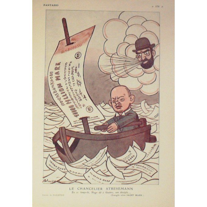 BARRERE-CHANCELEUR STRESEMANN-1920