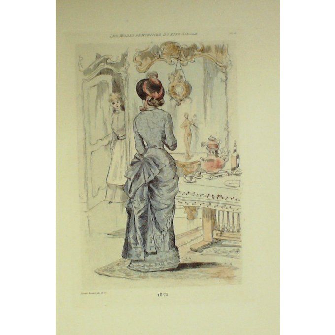 Mode Féminine époque 1872 (H.Boutet)