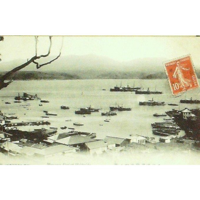 Carte Postale Japon MUROVAN portd'HOKKAIDO 1920