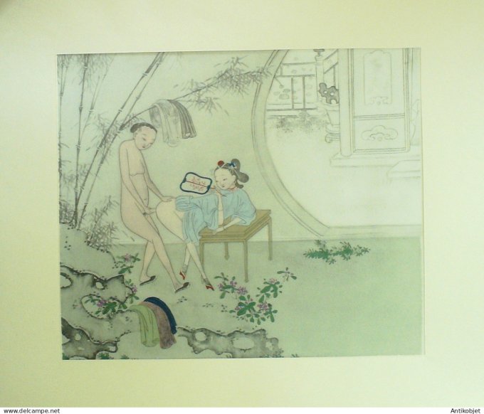 Estampe Chinoise scène érotique 13