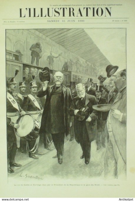 L'illustration 1900 n°2990 Sénégal Rufisque Contrexeville (85) Shah Perse Bonaparte centenaire Afriq