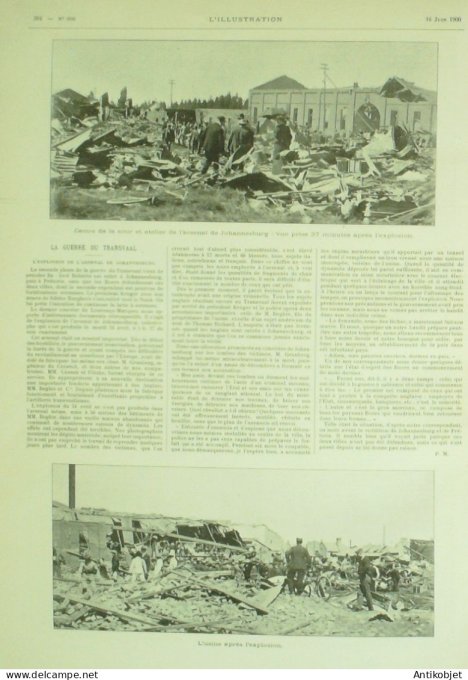 L'illustration 1900 n°2990 Sénégal Rufisque Contrexeville (85) Shah Perse Bonaparte centenaire Afriq