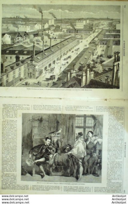 Le Monde illustré 1865 n°413 Japon Yokohama Martinique Fort-de-France Libourne (33) Sénégal Dakar Al