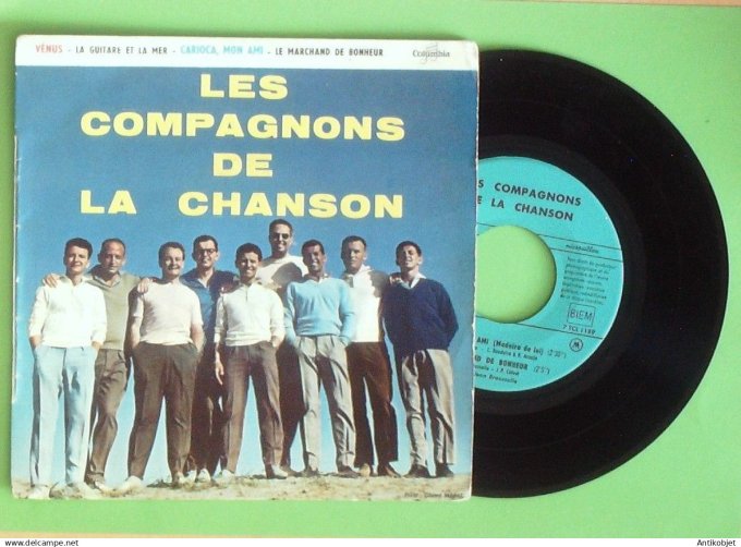 Les Compagnons de la chanson 45T EP Vénus 1959