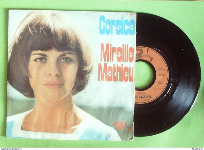 Mathieu Mireille 45T SP Corsica 1972