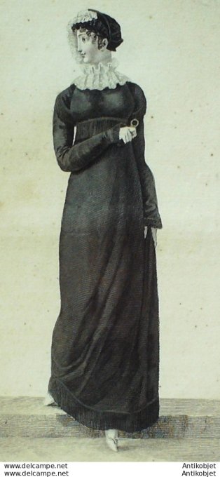 Costume Parisien 1811 # 1126 Redingote velours