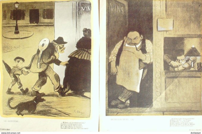 L'Assiette au beurre 1903 # 120 Bistrop 1er Imperator fete Nationale Lengo