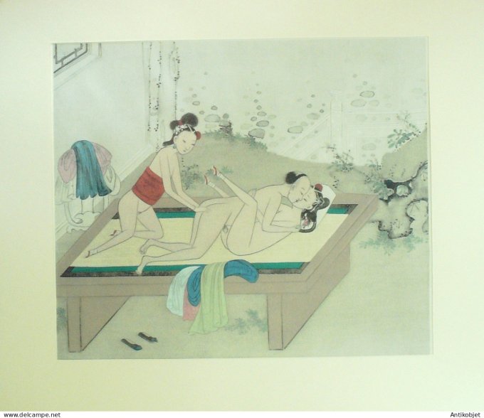 Estampe Chinoise scène érotique 14