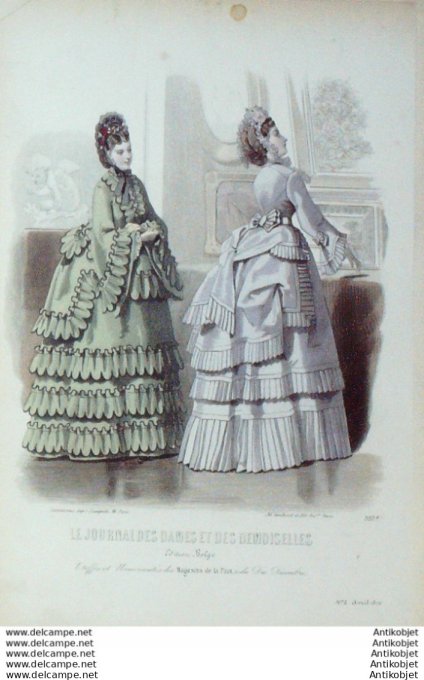 Journal des Dames Demoiselles 1870 # 957 (Marché de la Paix)