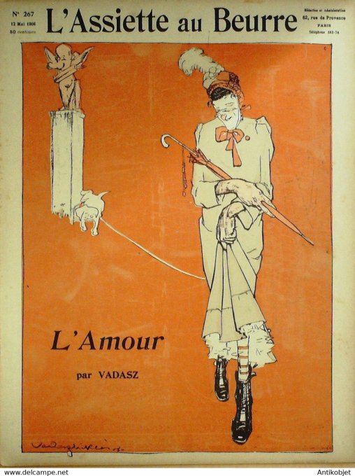 L'Assiette au beurre 1906 n°267 L'amour Vadasz