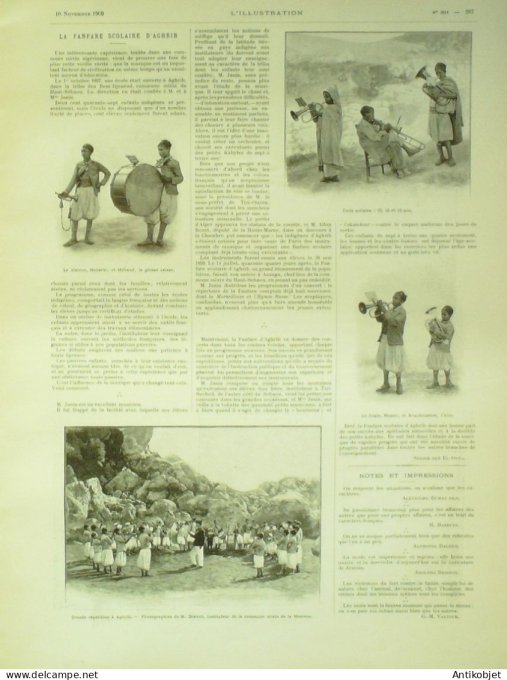 L'illustration 1900 n°3011 Algérie Aghrib Avignon (84) Chine Pékin occupation Te-Deum