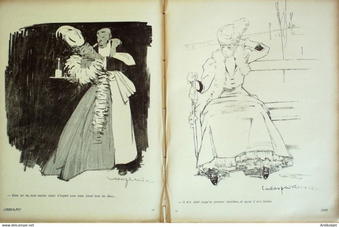 L'Assiette au beurre 1906 # 267 L'amour Vadasz