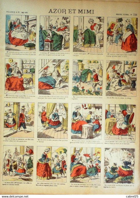Azor & Mimi (Pellerin d'epinal)