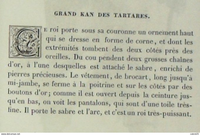 Turquie GRAN KAN des TARTARES 1859