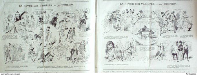 Le Rire 1901 n°341 Caran Ache Sancha Fau Léandre Avelot Rouveyre Front Somm