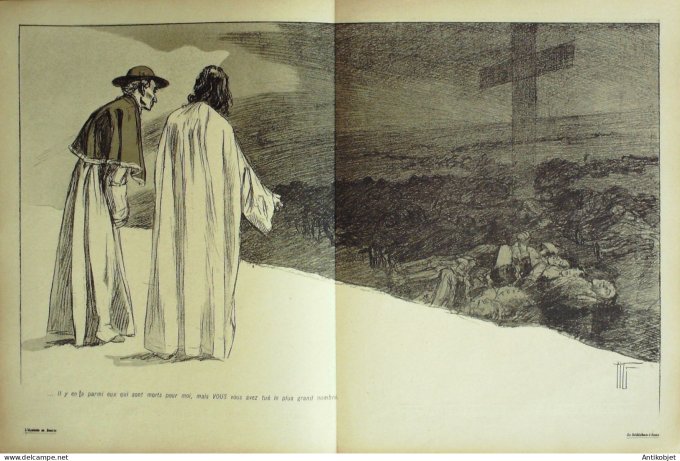 L'Assiette au beurre 1903 # 143 De Bethleem a Rome Les Papes Wagas