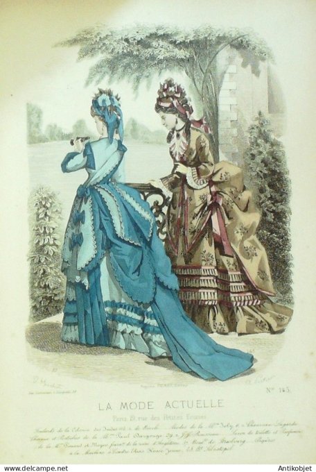 La Mode actuelle 1851 # 145 (Maison Cie des Indes)