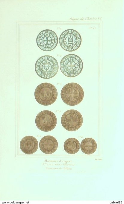 Objet Monnaies BILLON sous CHARLES VI 15ème 1852