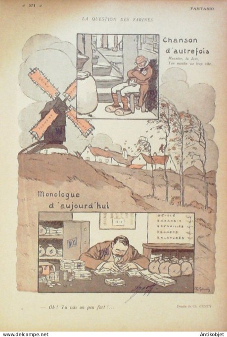 Fantasio 266 1918 Giris Genty Deslys Pilcer