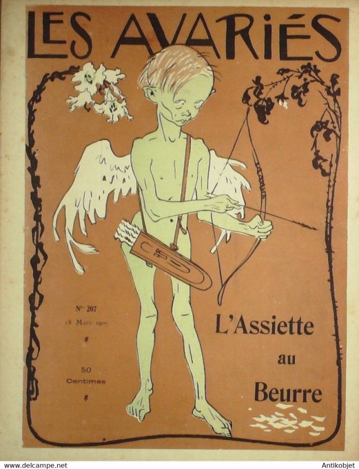 L'Assiette au beurre 1905 # 207 Les avaries Galanis Florès