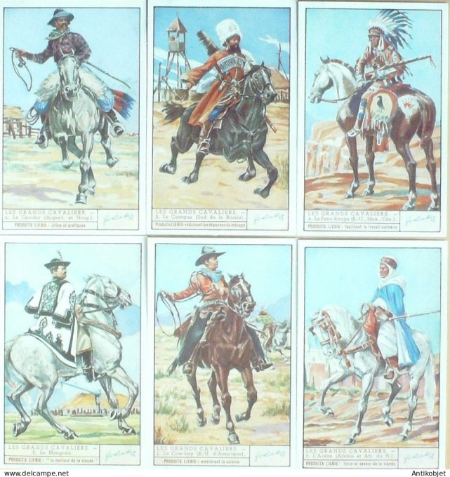 Chromo Liebig Sang 1394 Cavaliers (1939)