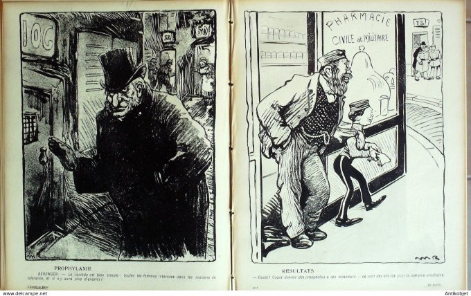 L'Assiette au beurre 1905 # 207 Les avaries Galanis Florès