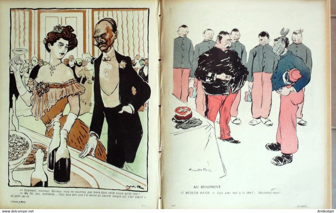 L'Assiette au beurre 1905 # 207 Les avaries Galanis Florès