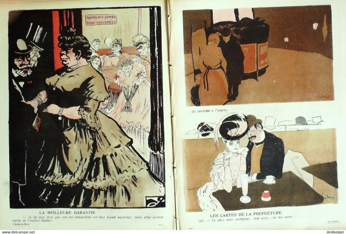 L'Assiette au beurre 1905 # 207 Les avaries Galanis Florès