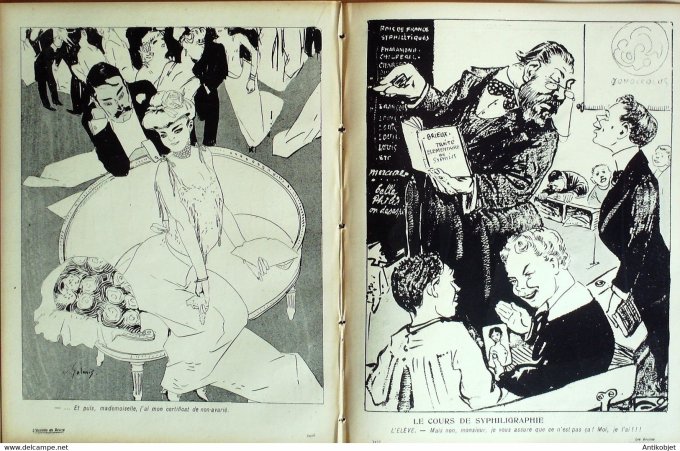 L'Assiette au beurre 1905 # 207 Les avaries Galanis Florès