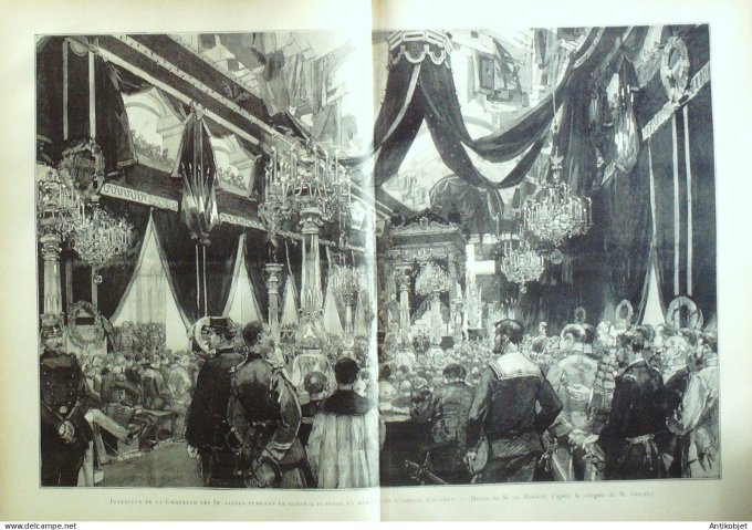 Le Monde illustré 1885 n°1484 Hyères (83) Seychelles Egypte Port-Said