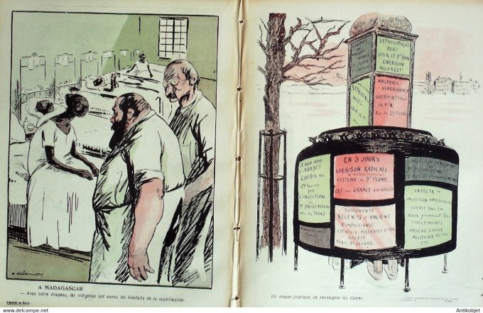 L'Assiette au beurre 1905 # 207 Les avaries Galanis Florès