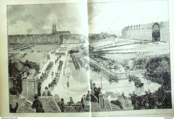 Le Monde illustré 1885 n°1484 Hyères (83) Seychelles Egypte Port-Said
