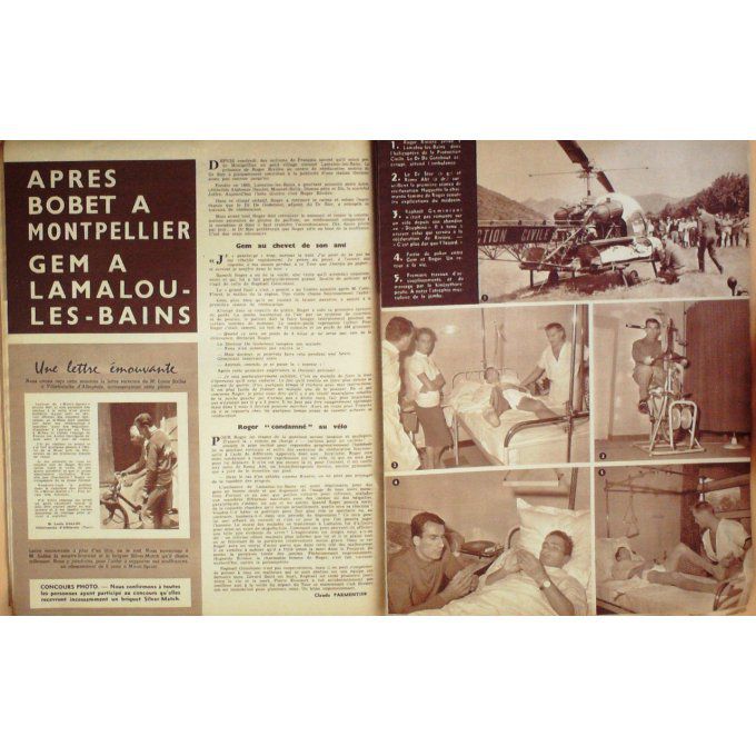 Miroir Sprint 1960 #  738 25 Juil Bernard Idriss Fournier Alard Geminiani Riviere Grac