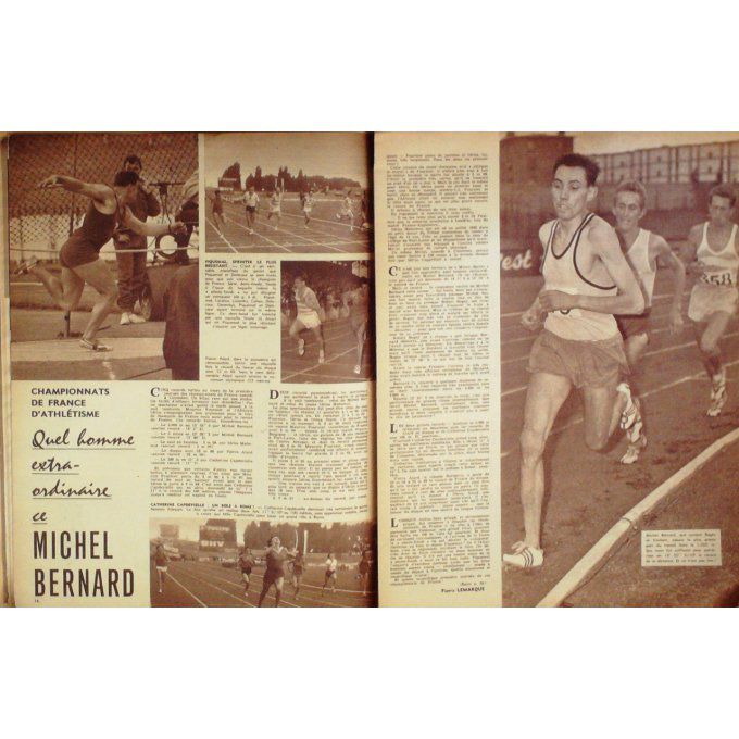 Miroir Sprint 1960 n° 738 25/7 BERNARD IDRISS FOURNIER ALARD GEMINIANI RIVIERE GRAC