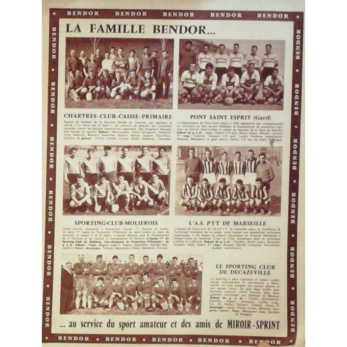 Miroir Sprint 1960 #  738 25 Juil Bernard Idriss Fournier Alard Geminiani Riviere Grac