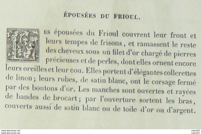 Italie EPOUSEES du FRIOUL 1859