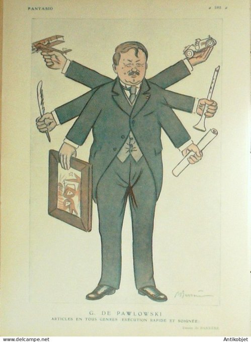 Fantasio 409 1924 Beckeny Giffey Hellman Bonnotte Dolly Sister's Bruyere