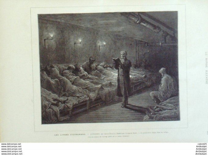 Le Monde illustré 1875 n°974 Toulon (83) Valenciennes (59) Carpeaux