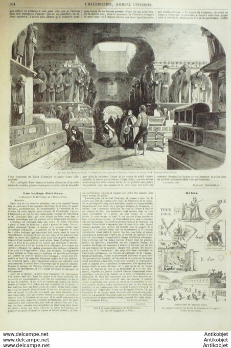L'Illustration 1850 n°402 Italie PALERME Le HAVRE (76) Espagne MADRID Cardinal WISEMAN