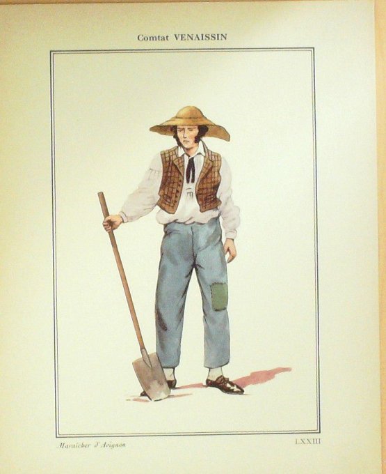 Provence-Alpes-Côte d'Azur Vaucluse Avignon Maraicher 1920