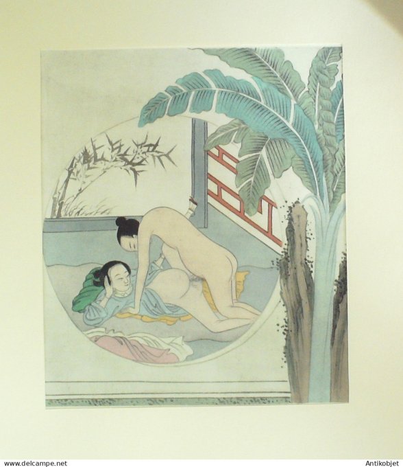 Estampe Chinoise scène érotique 16