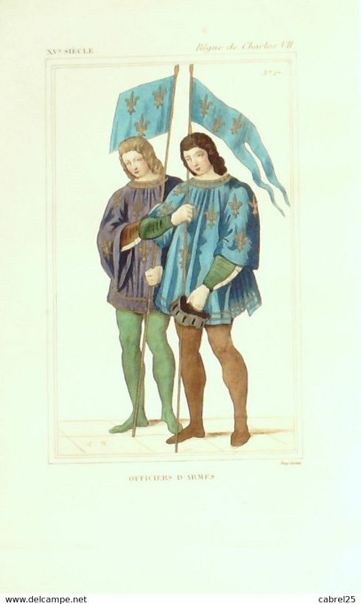 Officiers d'armes sous Charles VII 15ème