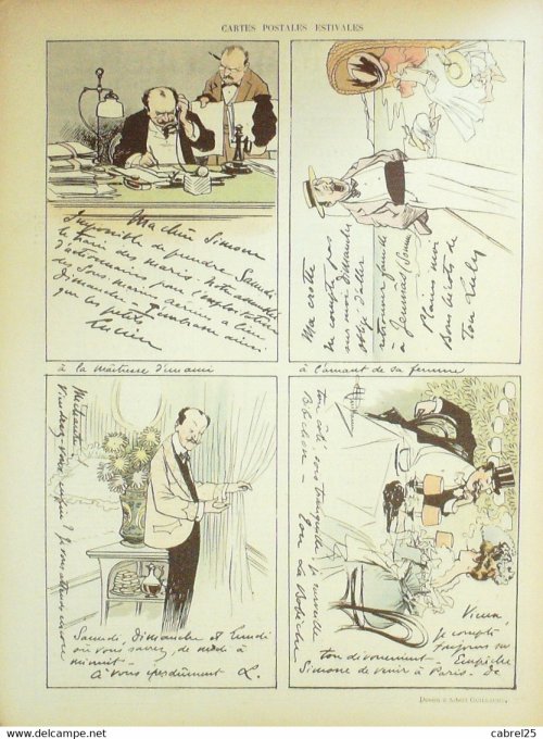Le Rire 1904 n° 82 Guillaume Poulbot Guydo Carlègle Delaw Métivet