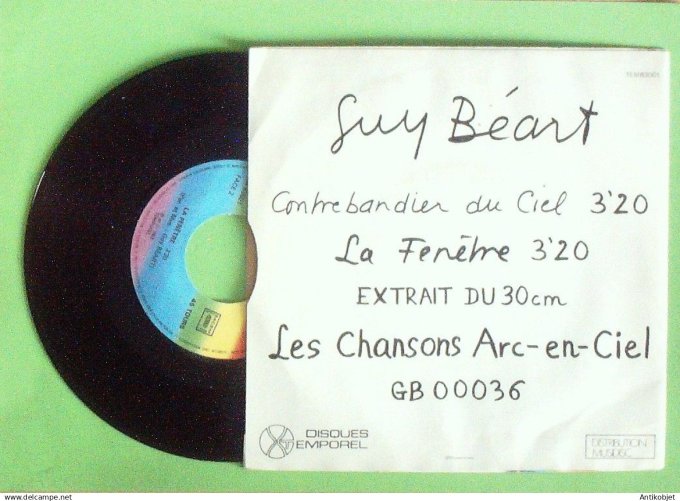Béart Guy 45T SP Les chansons Arc-en-ciel 1983