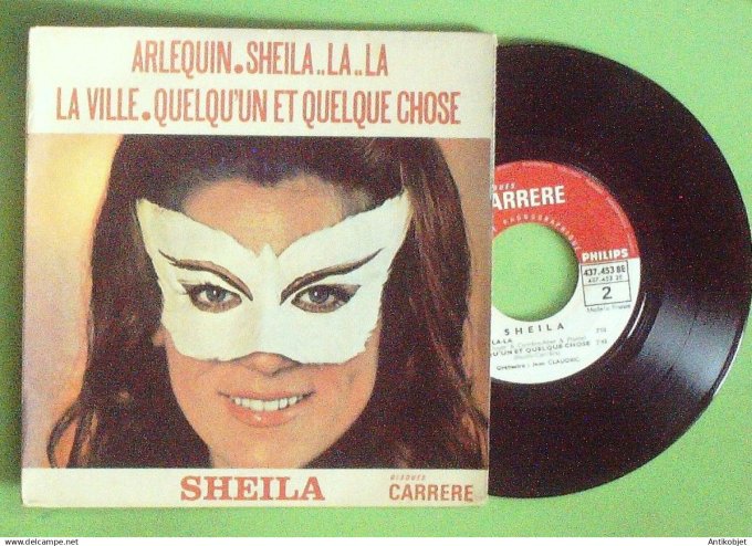 Sheila 45T EP Arlequin 1969