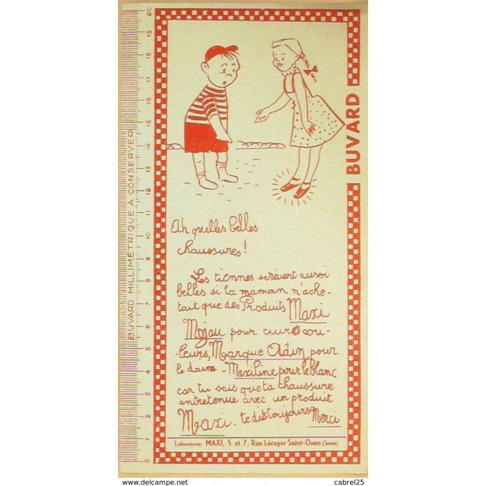 Buvard MAXI LABORATOIRES