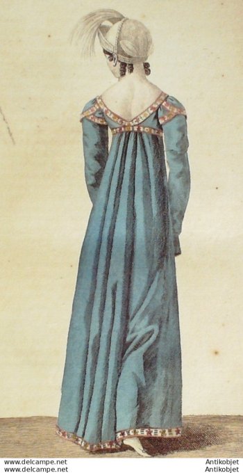 Costume Parisien 1811 # 1129 Robe de Mérinos